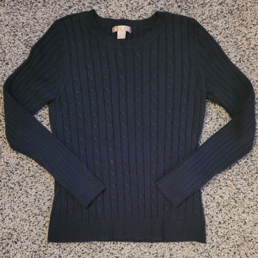 White Stag Navy Blue Sweater